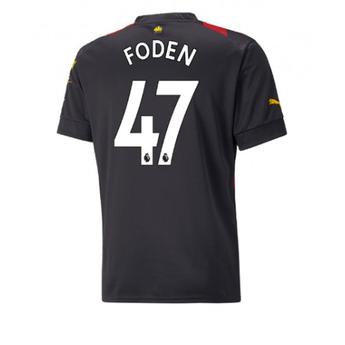 Manchester City Phil Foden #47 Bortedrakt 2022-23 Kortermet Manchester City Phil Foden #47 Bortedrakt 2022-23 Kortermet